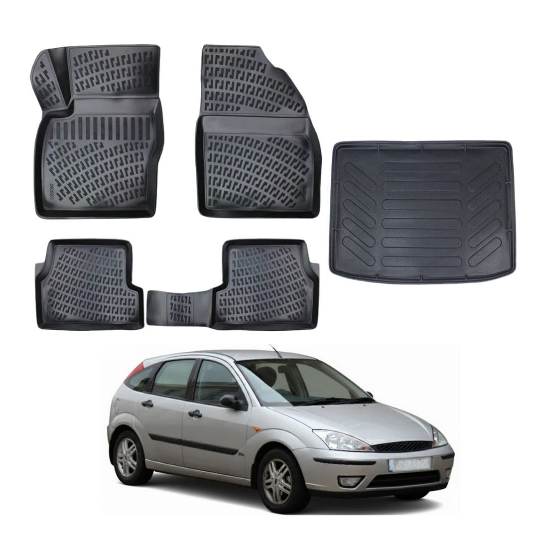 Ford Focus 3D Paspas  ve Bagaj Havuzu | 1998-2004 Arası, HB