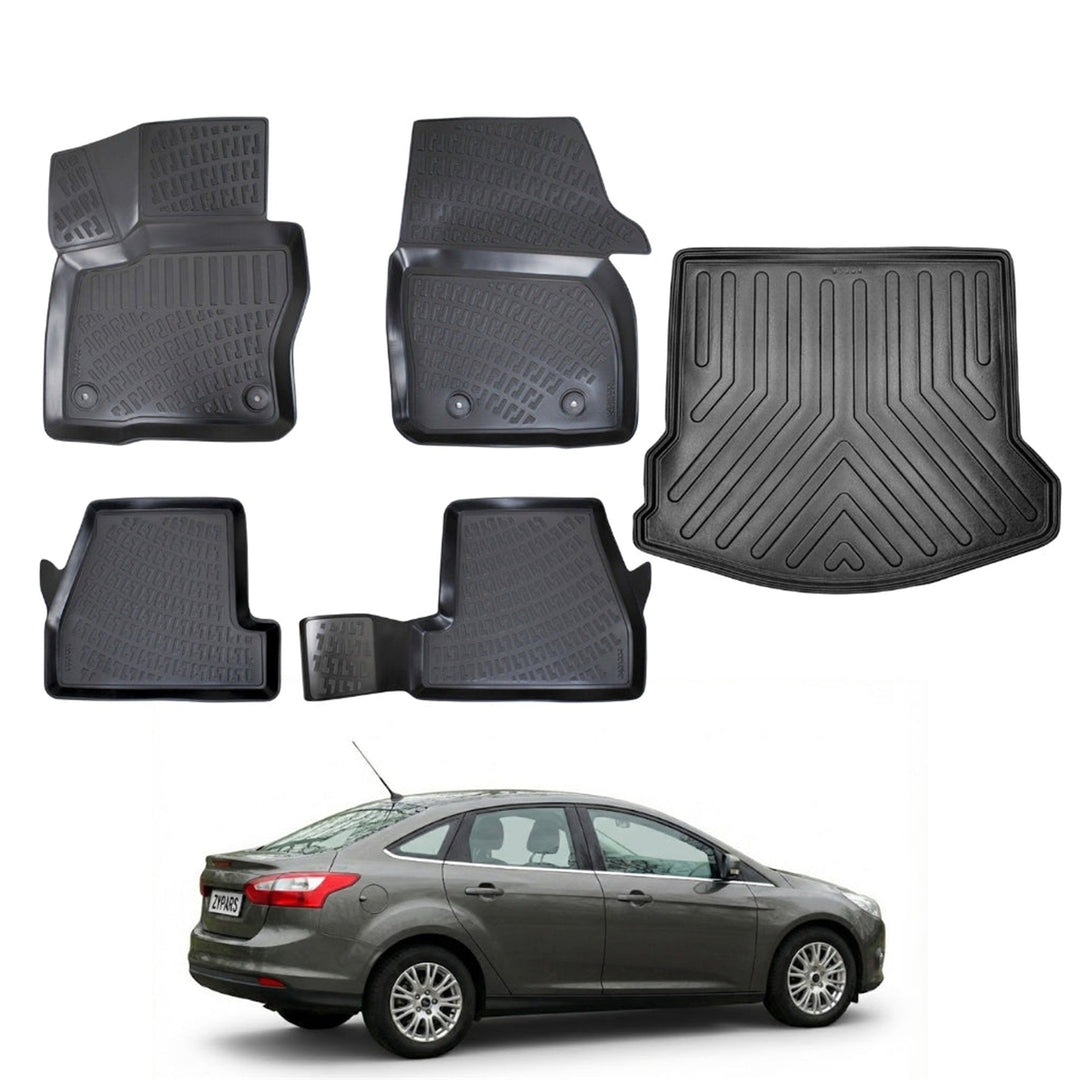 Ford Focus 3D Paspas  ve Bagaj Havuzu | 2011-2014 Arası, SD