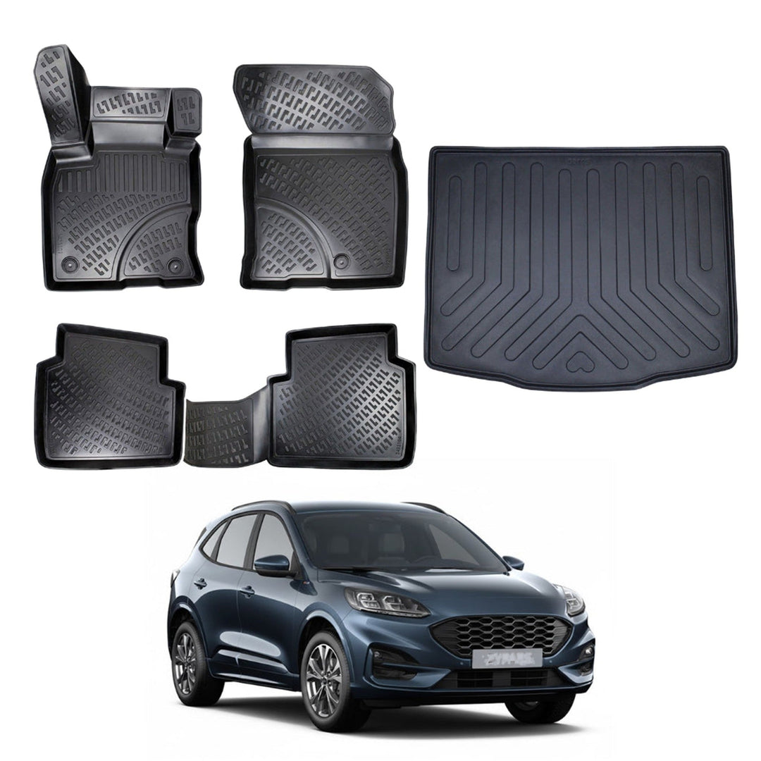 Ford Kuga 3D Paspas  ve Bagaj Havuzu | 2019 ve Sonrası