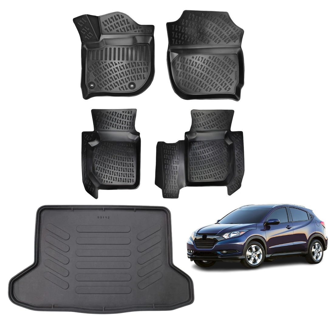 GMC Yukon XL Denali 3D Paspas (8 Koltuklu) ve Bagaj Havuzu | 2021 ve Sonrası