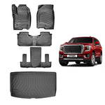 Resmi Galeri görüntüleyicisine yükleyin, GMC Yukon Denali 3D Paspas (7 Koltuklu) ve Bagaj Havuzu | 2021 ve Sonrası