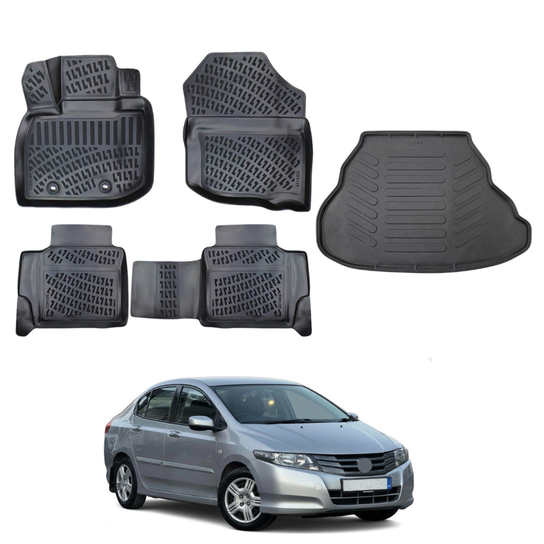 Honda City 3D Paspas  ve Bagaj Havuzu | 2009-2013 Arası, SD