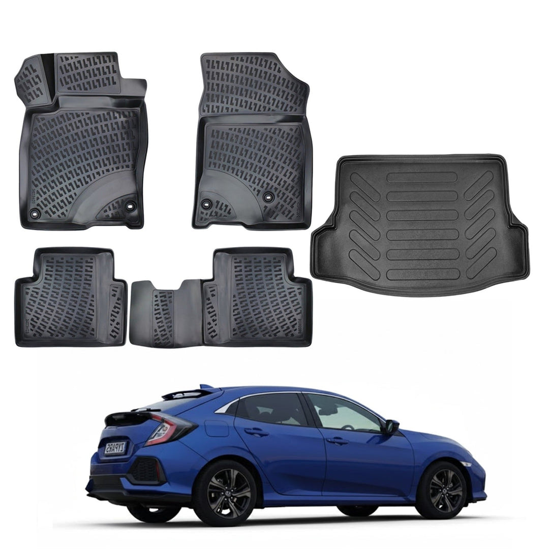 Honda Civic 3D Paspas  ve Bagaj Havuzu | 2016-2021 Arası, HB