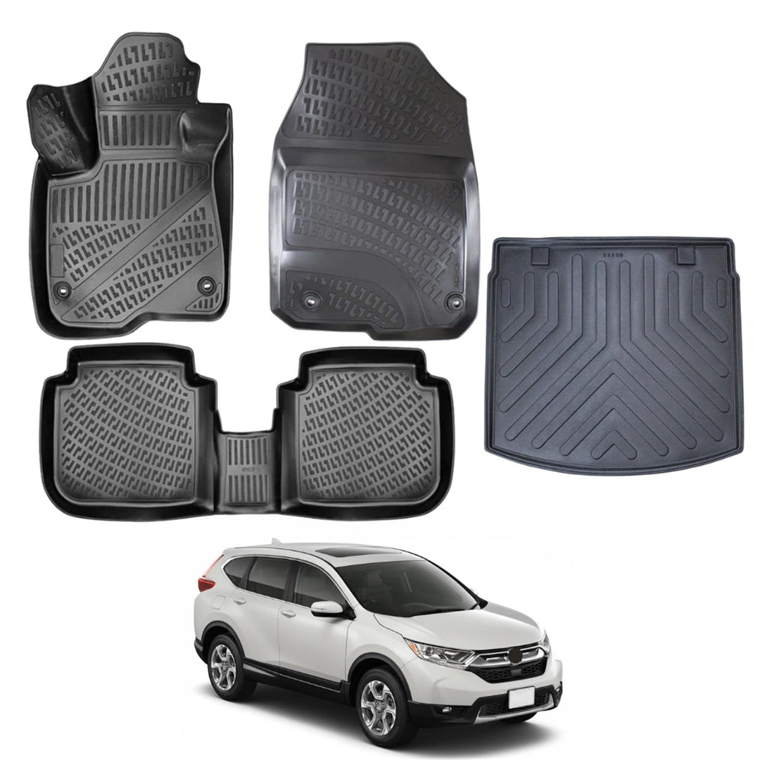 Honda CR-V 3D Paspas  ve Bagaj Havuzu (Üst Bagaj) | 2018-2022 Arası