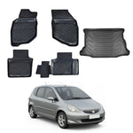Resmi Galeri görüntüleyicisine yükleyin, Honda Jazz 3D Paspas  ve Bagaj Havuzu | 2002-2008 Arası, HB