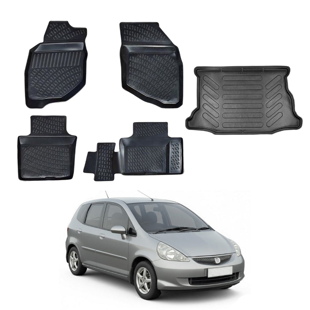 Honda Jazz 3D Paspas  ve Bagaj Havuzu | 2002-2008 Arası, HB