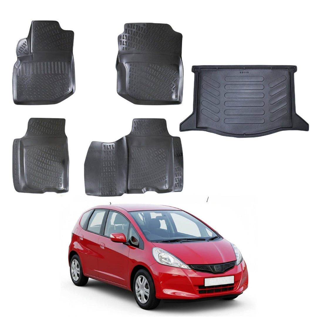 Honda Jazz 3D Paspas  ve Bagaj Havuzu | 2009-2015 Arası, HB