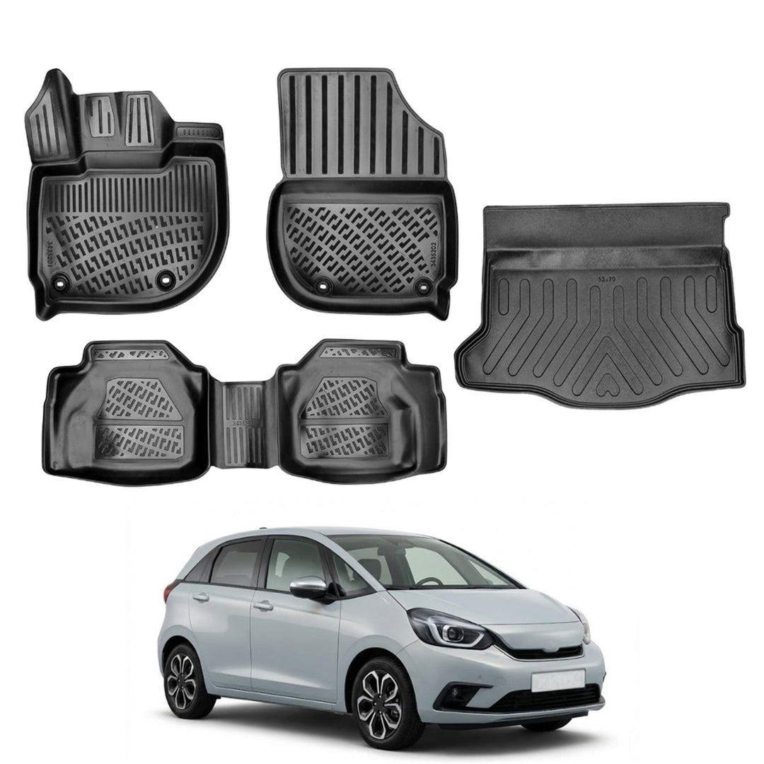 Honda Jazz 3D Paspas  ve Bagaj Havuzu (Executive) | 2020 ve Sonrası, HB