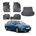 Resmi Galeri görüntüleyicisine yükleyin, Hyundai Accent Blue 3D Paspas  ve Bagaj Havuzu | 2011-2018 Arası, SD