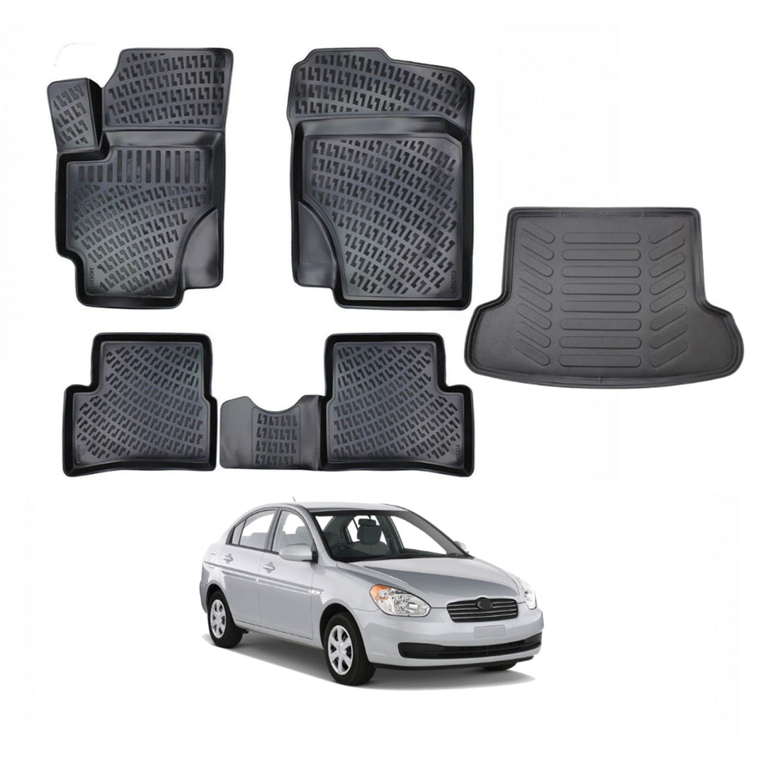 Hyundai Accent Era 3D Paspas  ve Bagaj Havuzu | 2006-2012 Arası, SD