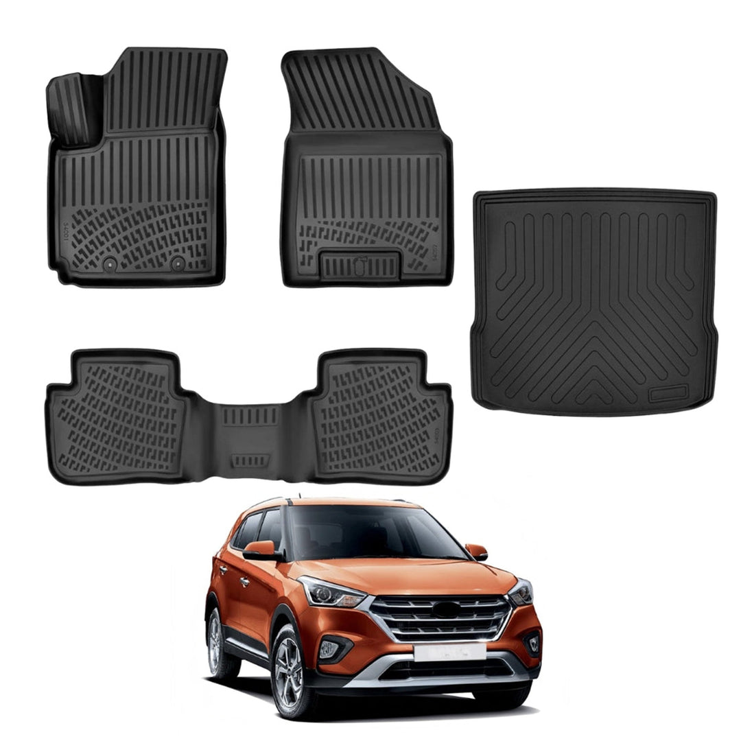 Hyundai Creta 3D Paspas  ve Bagaj Havuzu | 2019 ve Sonrası