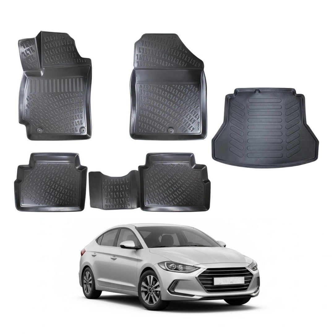 Hyundai Elantra 3D Paspas  ve Bagaj Havuzu | 2015-2020 Arası, SD