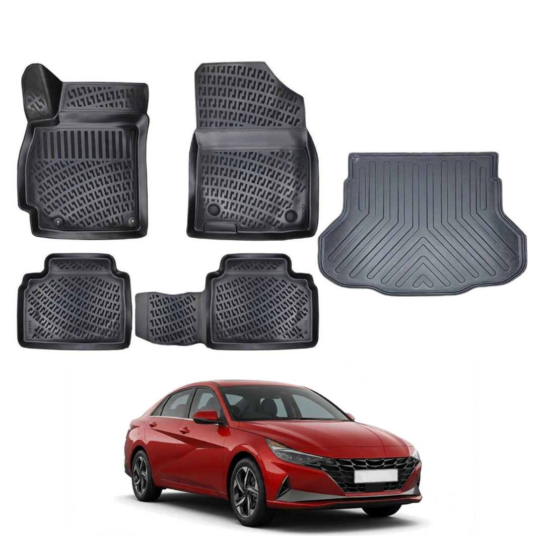 Hyundai Elantra 3D Paspas  ve Bagaj Havuzu | 2020 ve Sonrası, SD