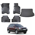 Resmi Galeri görüntüleyicisine yükleyin, Hyundai Tucson 3D Paspas  ve Bagaj Havuzu | 2004-2009 Arası