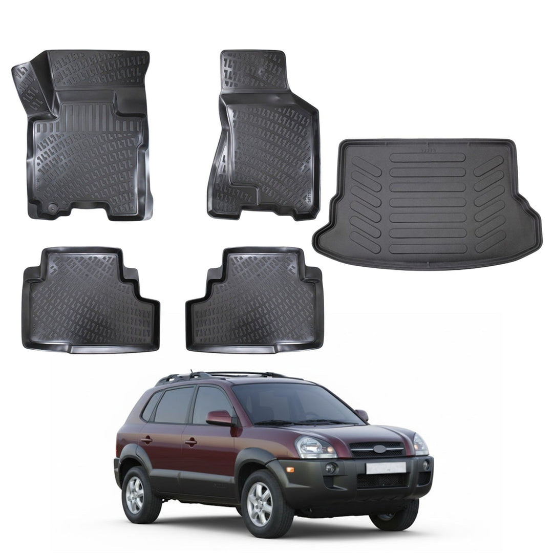Hyundai Tucson 3D Paspas  ve Bagaj Havuzu | 2004-2009 Arası