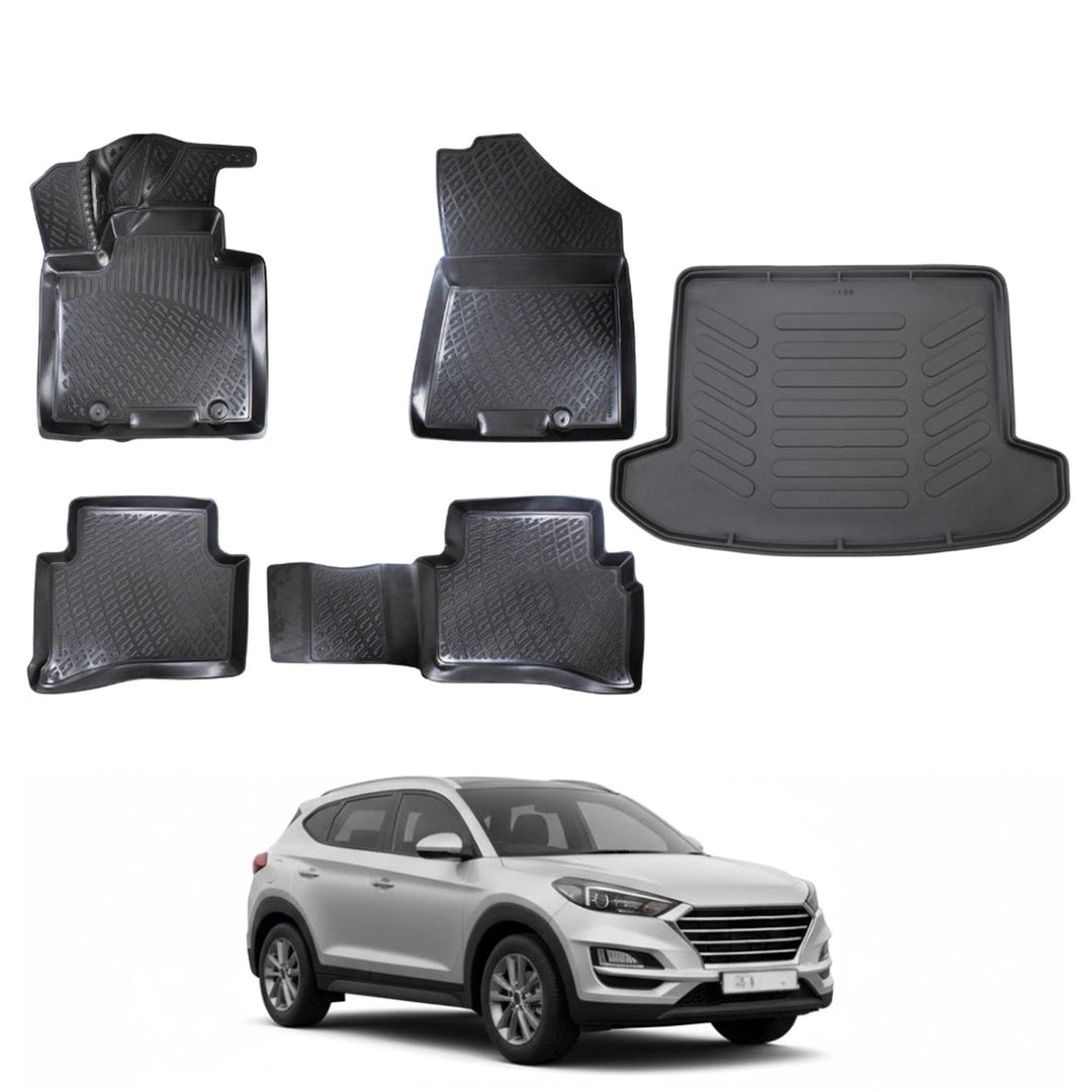 Hyundai Tucson 3D Paspas  ve Bagaj Havuzu | 2015 -2020 Arası