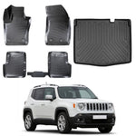 Resmi Galeri görüntüleyicisine yükleyin, Jeep Renegade 3D Paspas  ve Bagaj Havuzu (Alt Bagaj) | 2015-2019 Arası