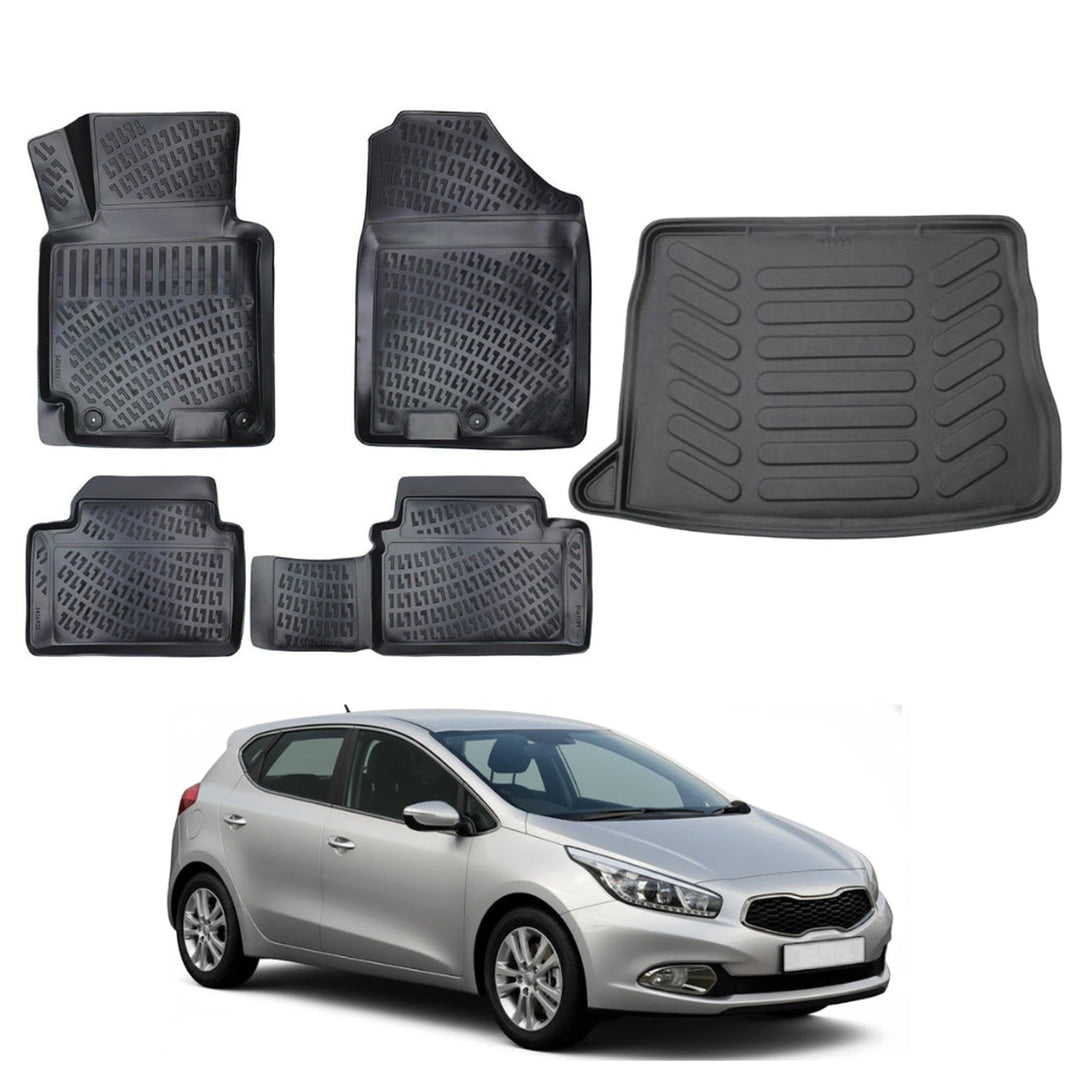 Kia Ceed 3D Paspas  ve Bagaj Havuzu (Alt Bagaj) | 2012-2018 Arası, HB