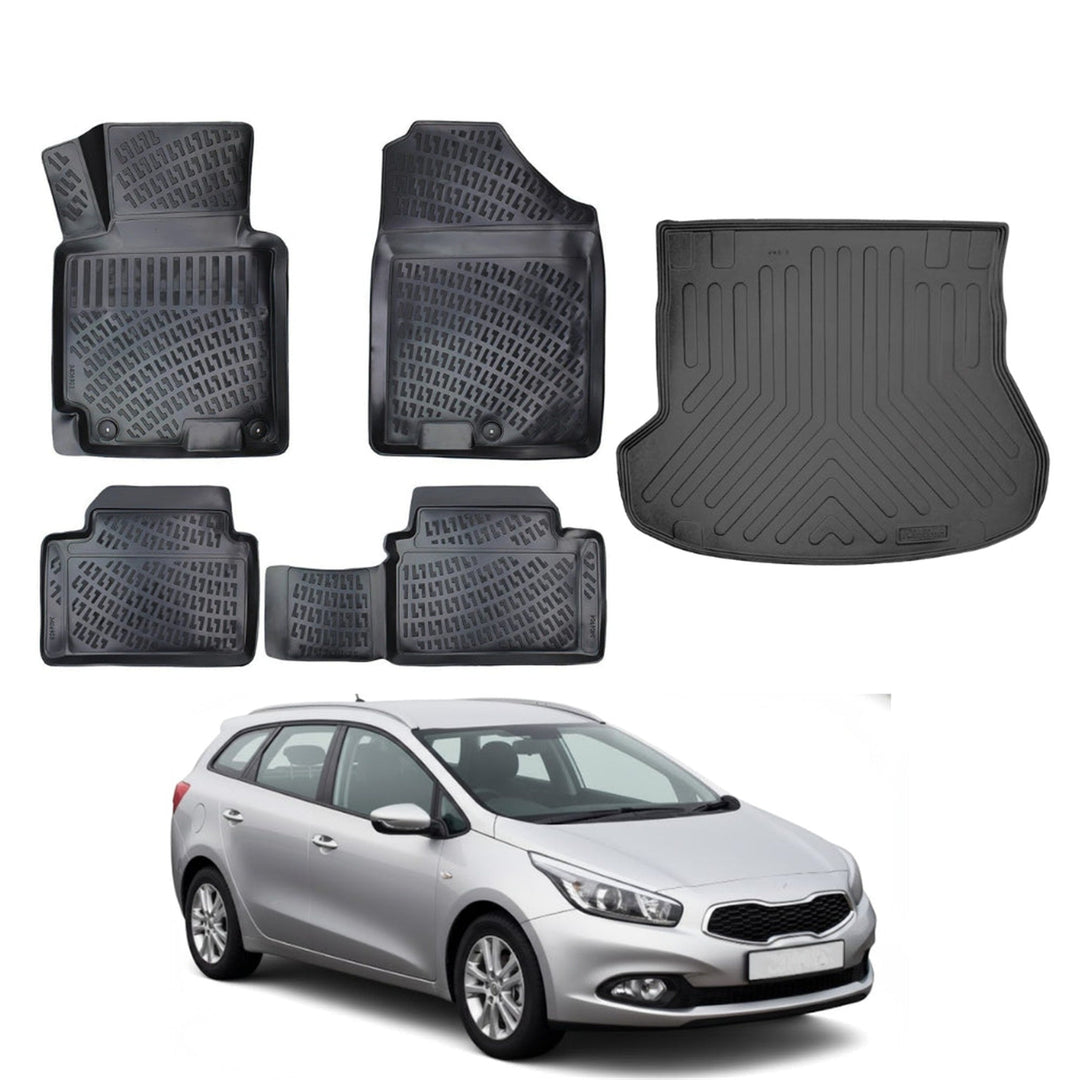 Kia Ceed 3D Paspas  ve Bagaj Havuzu | 2012-2018 Arası, SW