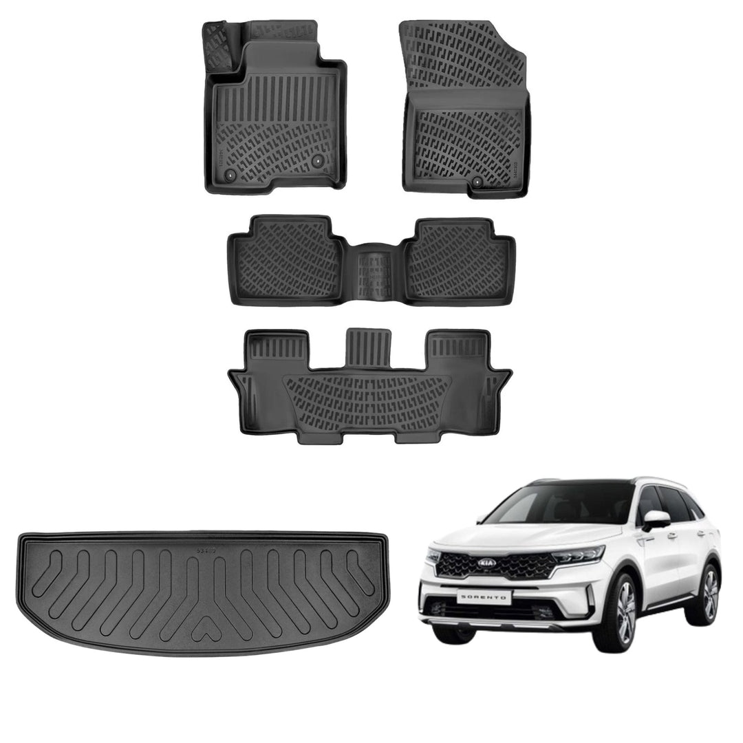 Kia Niro 3D Paspas (Elektrikli) ve Bagaj Havuzu (Elegance/Standart Bagaj Zemin) | 2022 ve Sonrası