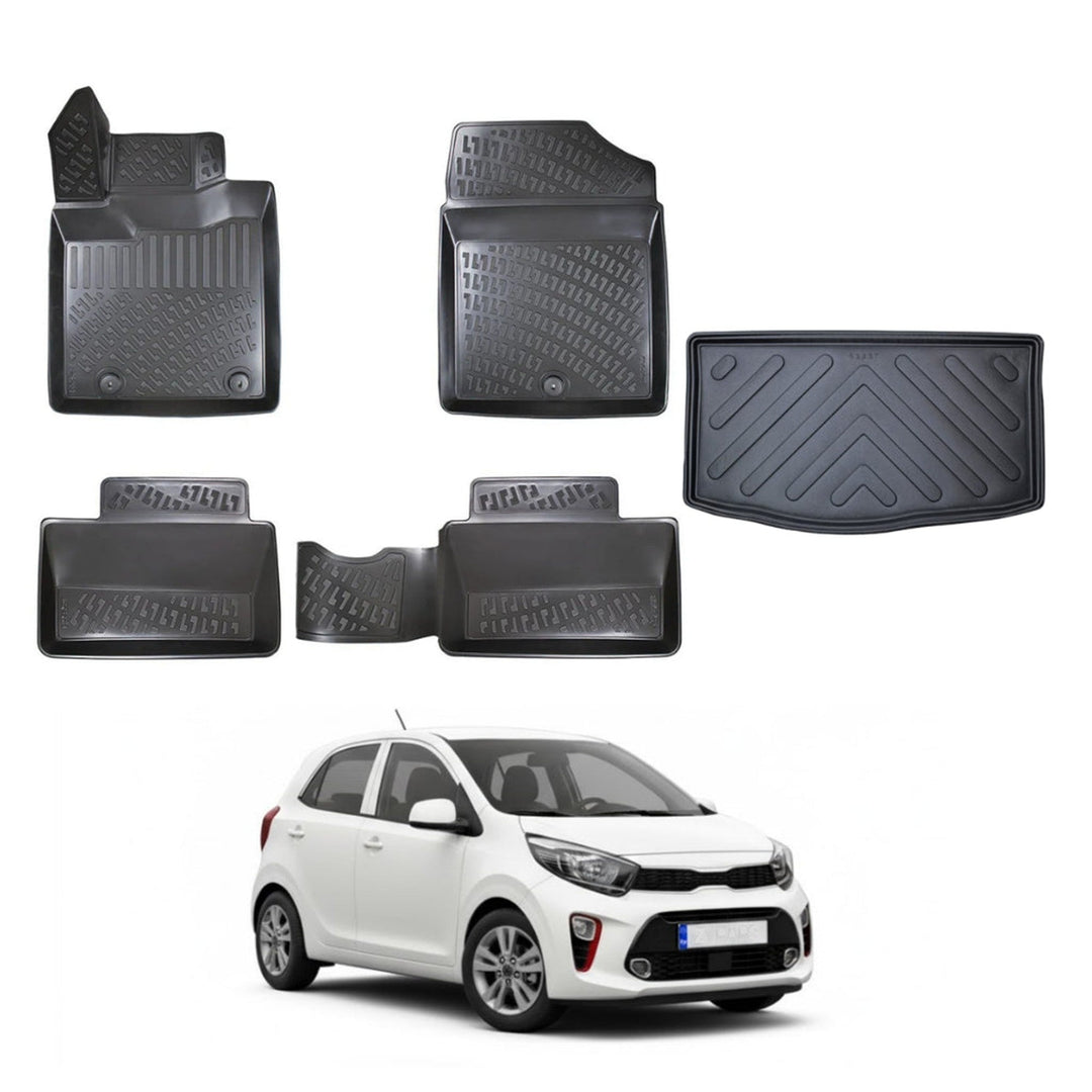 Kia Picanto 3D Paspas  ve Bagaj Havuzu | 2017 ve Sonrası, HB