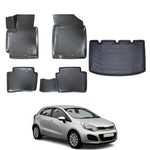 Resmi Galeri görüntüleyicisine yükleyin, Kia Rio 3D Paspas  ve Bagaj Havuzu (İnce Stepneli) | 2011-2017 Arası, HB
