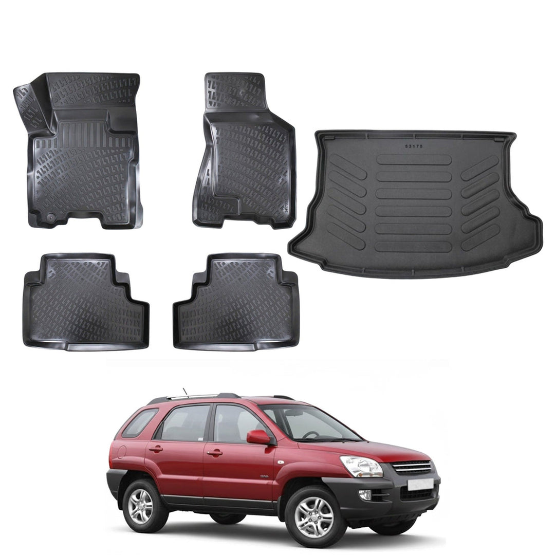 Kia Sportage 3D Paspas  ve Bagaj Havuzu | 2005-2010 Arası