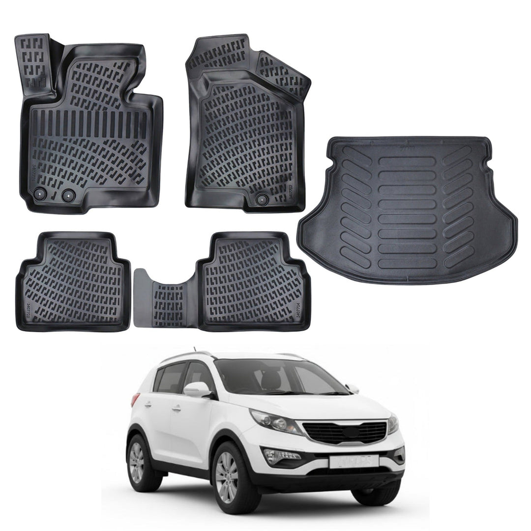 Kia Sportage 3D Paspas  ve Bagaj Havuzu | 2011-2015 Arası