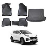 Resmi Galeri görüntüleyicisine yükleyin, Kia Sportage 3D Paspas  ve Bagaj Havuzu | 2016-2021 Arası