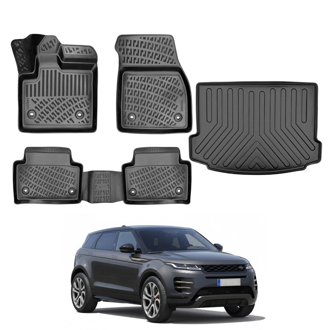 Land Rover Range Rover Evoque 3D Paspas  ve Bagaj Havuzu | 2019 ve Sonrası