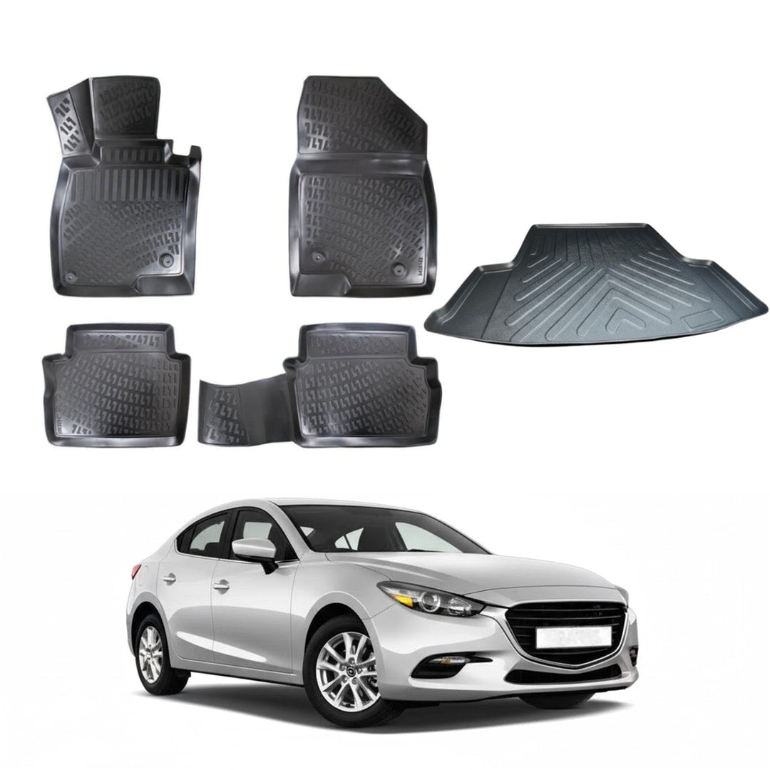 Mazda 3 3D Paspas  ve Bagaj Havuzu | 2013 -2019 Arası, SD