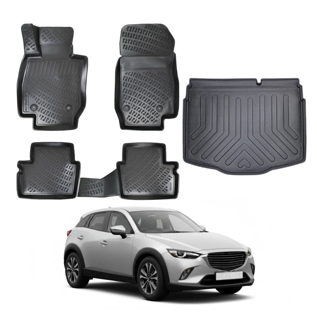 Mazda CX-3 3D Paspas  ve Bagaj Havuzu (Alt Bagaj) | 2015 ve Sonrası