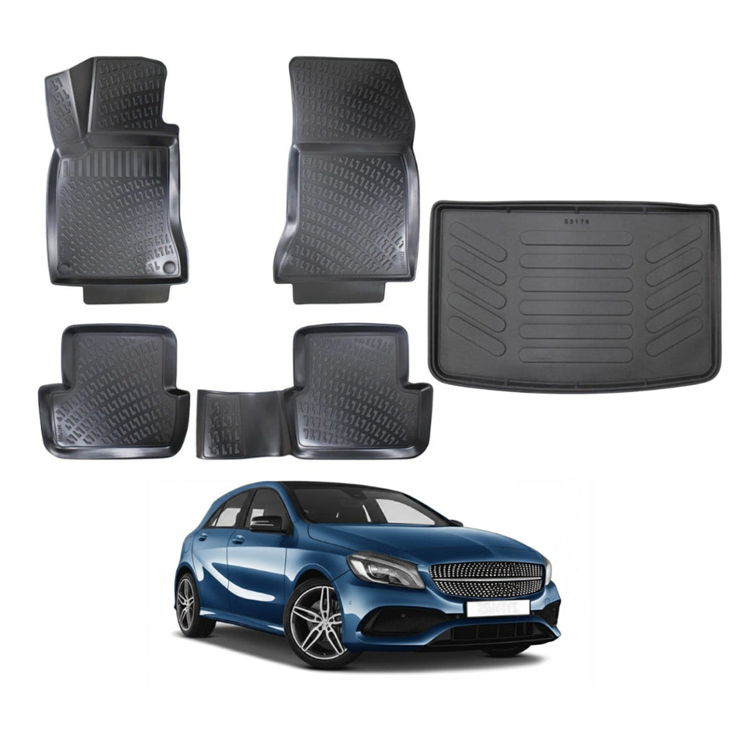 Mercedes A Class W176 3D Paspas  ve Bagaj Havuzu | 2013-2018 Arası, HB