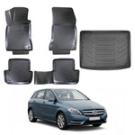 Resmi Galeri görüntüleyicisine yükleyin, Mercedes B Class W246 3D Paspas  ve Bagaj Havuzu | 2011-2018 Arası, HB