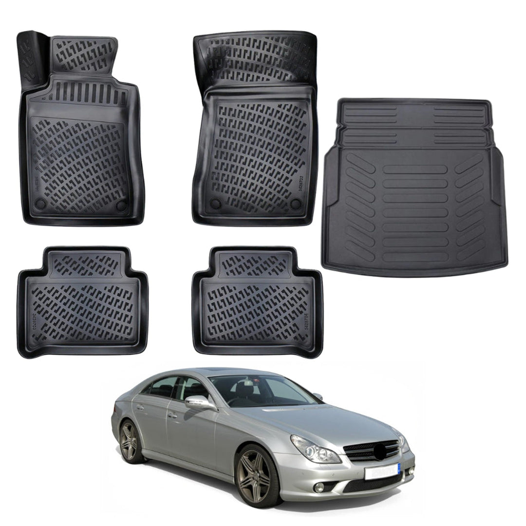 Mercedes CLS C219 3D Paspas  ve Bagaj Havuzu | 2004-2010 Arası, SD