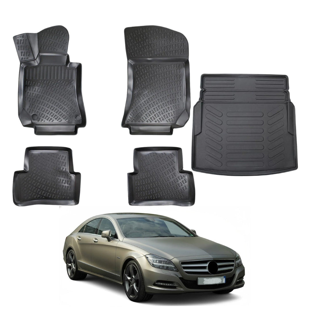 Mercedes CLS C218 3D Paspas  ve Bagaj Havuzu | 2010-2018 Arası, SD
