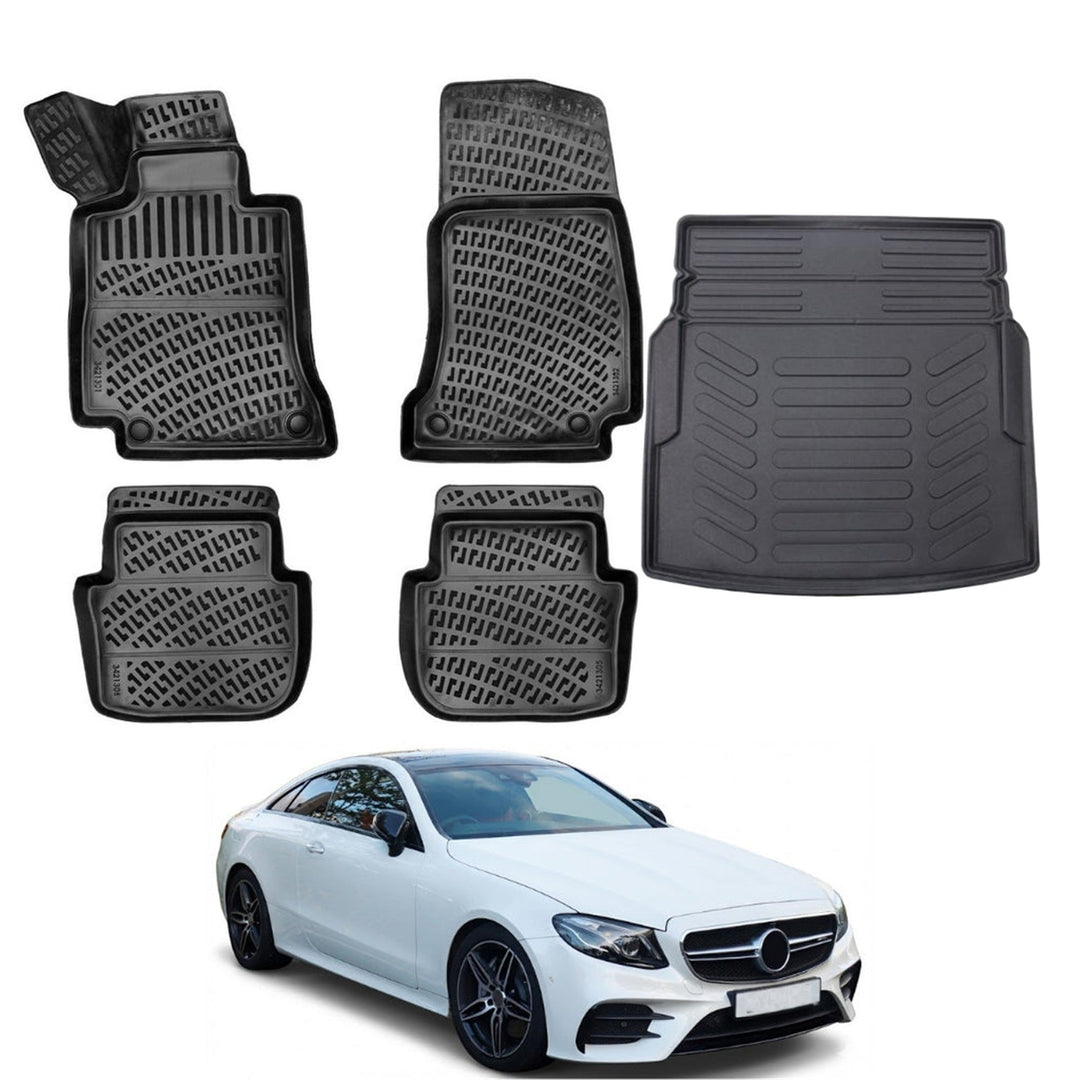 Mercedes E Class C238 3D Paspas  ve Bagaj Havuzu | 2017 ve Sonrası, COUPE