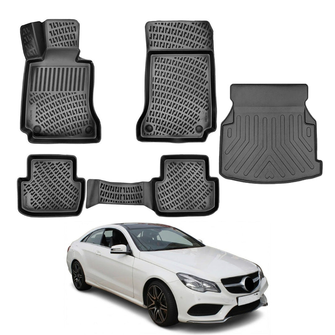Mercedes E Class W207 3D Paspas  ve Bagaj Havuzu | 2010-2017 Arası, COUPE
