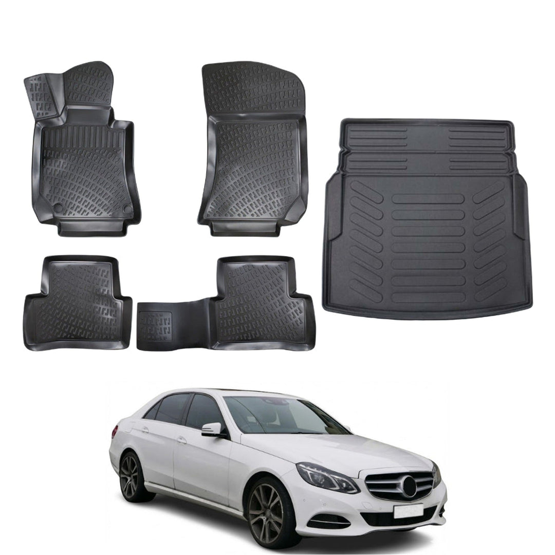 Mercedes E Class W212 3D Paspas  ve Bagaj Havuzu (Rampalı) | 2010-2016 Arası, SD
