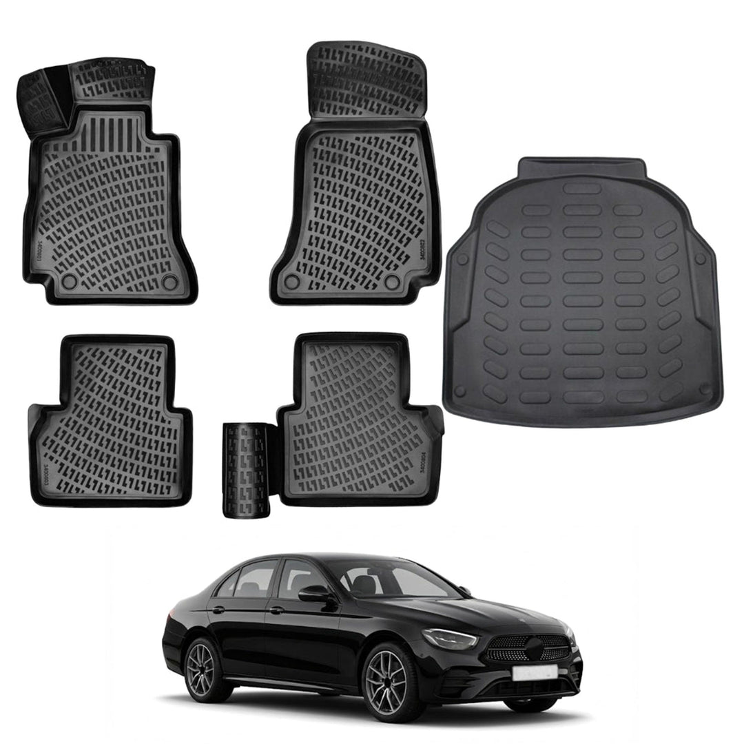 Mercedes E Class W213 3D Paspas  ve Bagaj Havuzu (Plastik Setli) | 2017-2023 Arası, SD