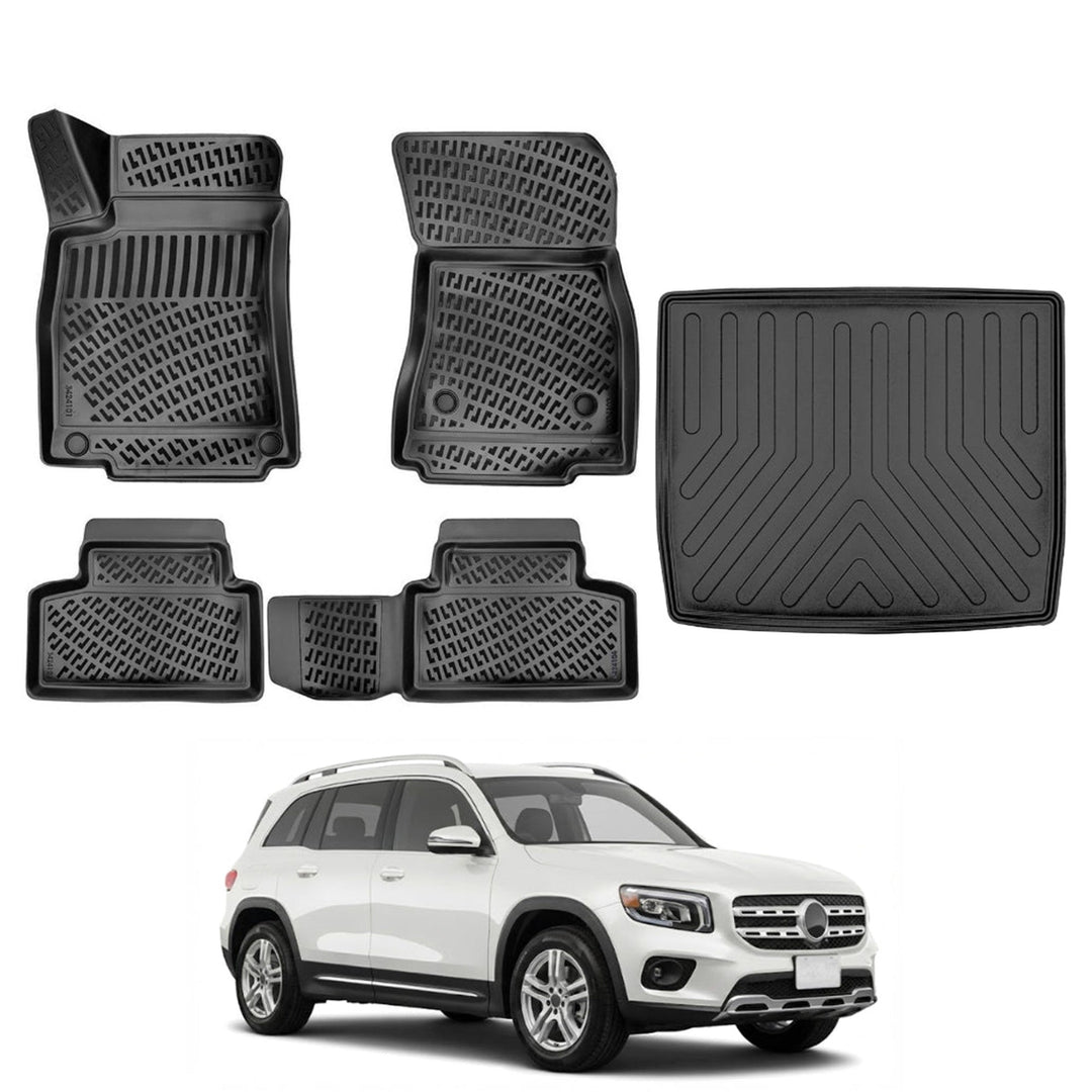 Mercedes GLB 3D Paspas  ve Bagaj Havuzu (Alt Bagaj) | 2019 ve Sonrası