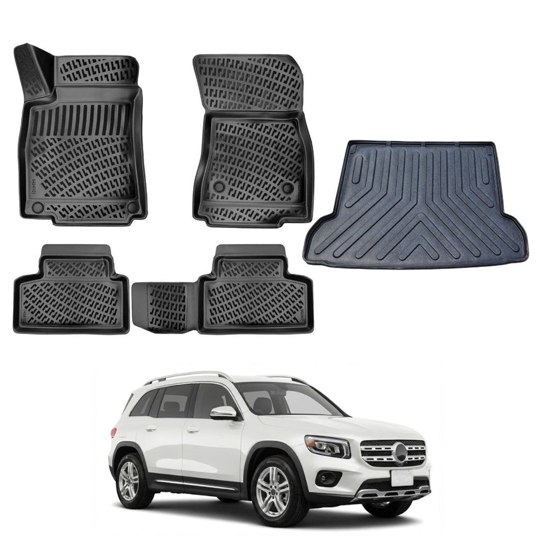 Mercedes GLB 3D Paspas  ve Bagaj Havuzu (Üst Bagaj) | 2019 ve Sonrası