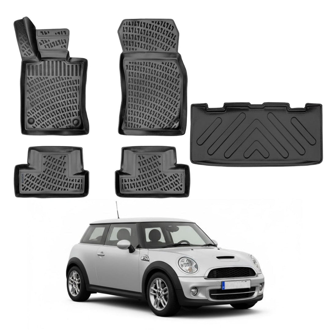 Mini Cooper R56 3D Paspas  ve Bagaj Havuzu | 2006-2013 Arası, HB