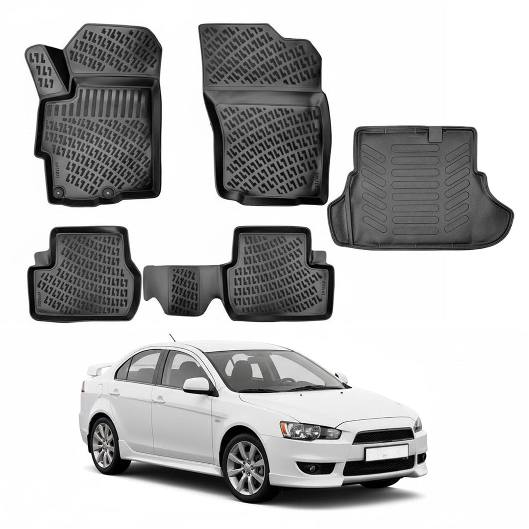 Mitsubishi Lancer 3D Paspas  ve Bagaj Havuzu | 2008 ve Sonrası, SD