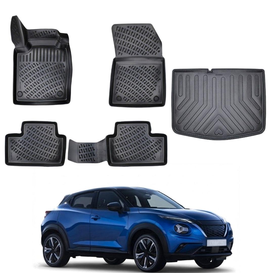 Nissan Juke 3D Paspas  ve Bagaj Havuzu (Alt Bagaj) | 2020 ve Sonrası