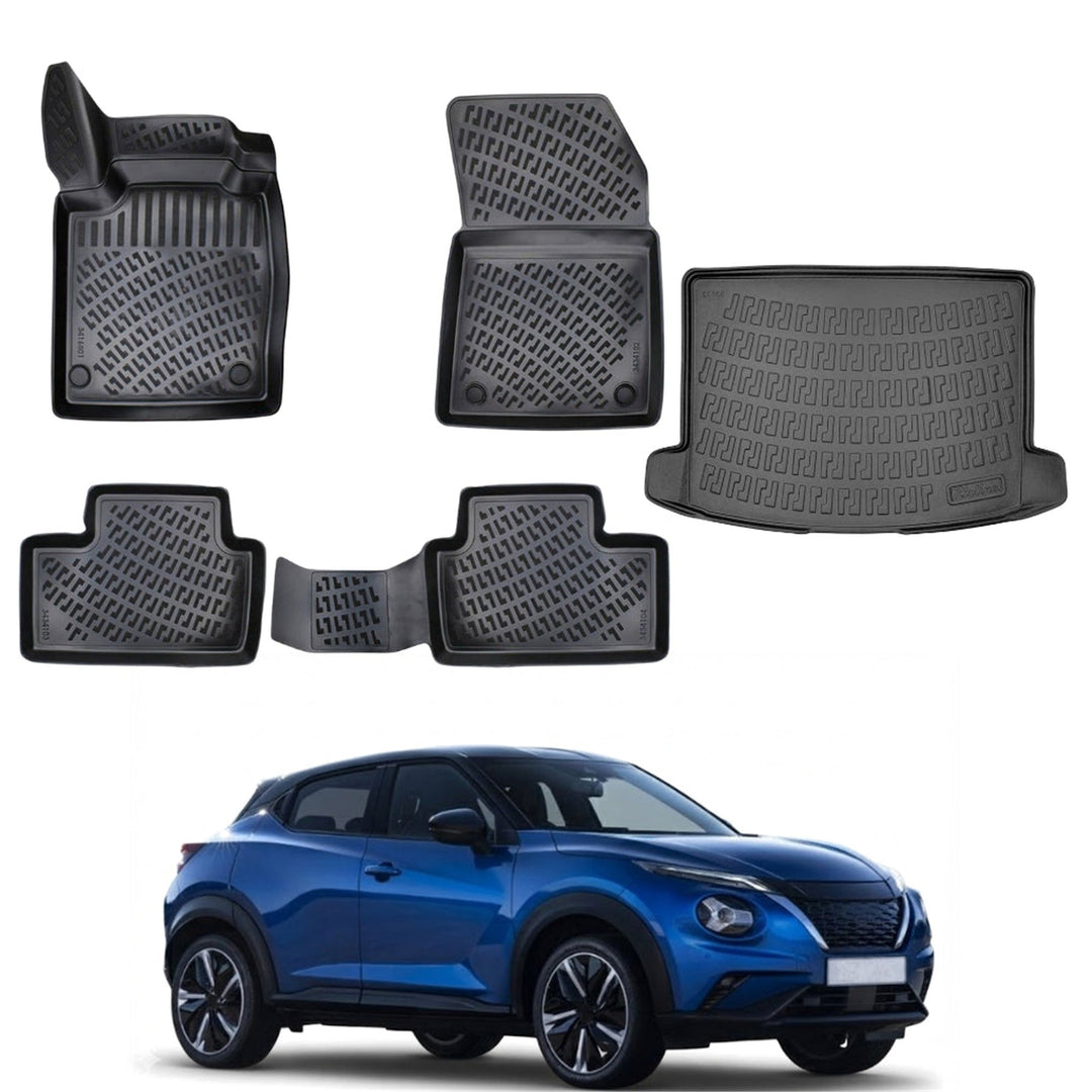 Nissan Juke 3D Paspas  ve Bagaj Havuzu (Üst Bagaj) | 2020 ve Sonrası
