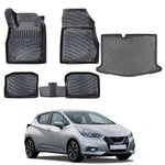 Resmi Galeri görüntüleyicisine yükleyin, Nissan Micra 3D Paspas  ve Bagaj Havuzu | 2019 ve Sonrası, HB