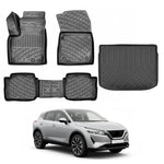Resmi Galeri görüntüleyicisine yükleyin, Nissan Qashqai 3D Paspas ,E-Power ve Bagaj Havuzu (Üst Bagaj) | 2022 ve Sonrası