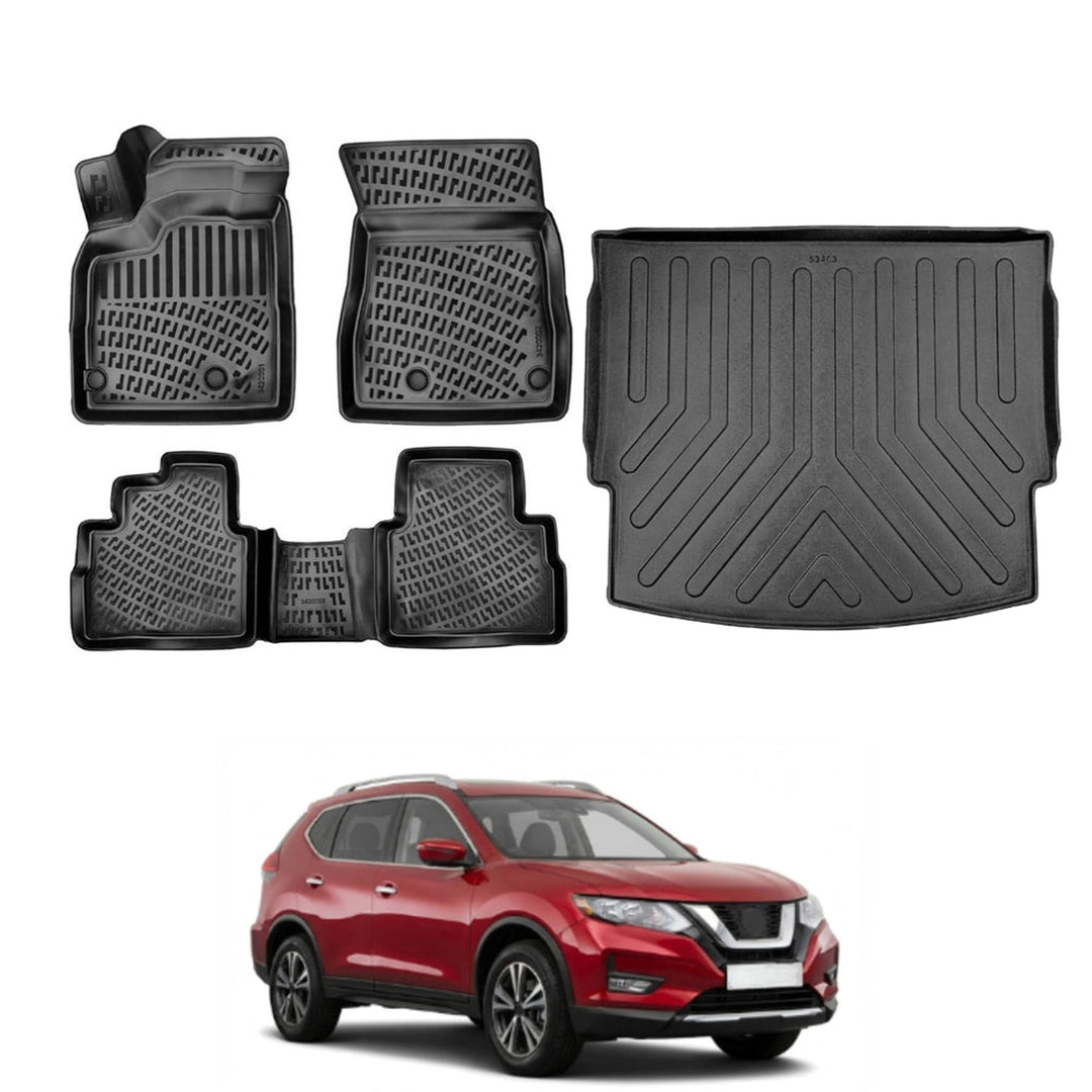 Nissan Rogue 3D Paspas  ve Bagaj Havuzu | 2021 ve Sonrası