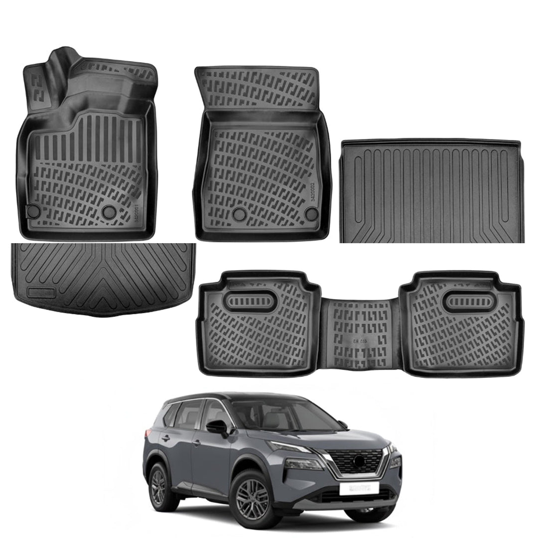 Nissan X-Trail 3D Paspas (E-Power) ve Bagaj Havuzu (5 Koltuklu) | 2022 ve Sonrası